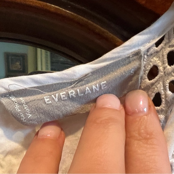 Everlane The Tiered Eyelet Dress - Picture 6 of 6